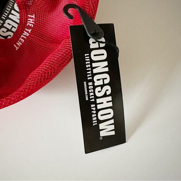 GONGSHOW GEAR | NEW Red ‘Youngblood’ Hockey SnapBack Adjustable Hat - Picture 8 of 9